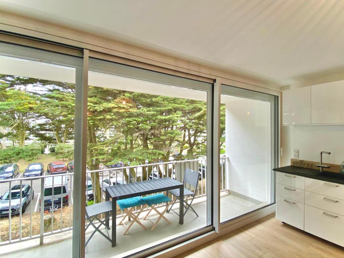 Appartement Residence Le Goulvars-Plage Du Goviro Quiberon Exteriér fotografie